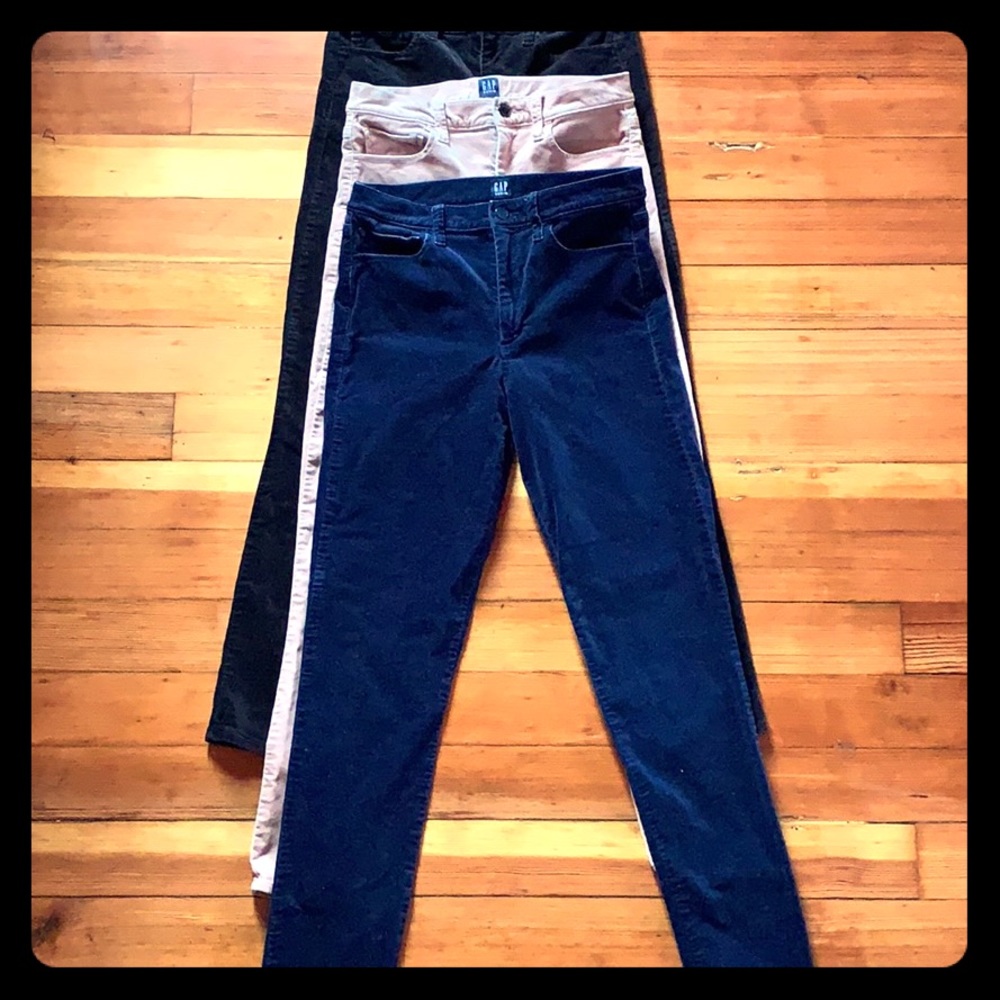 Gap High-rise Velour Pants